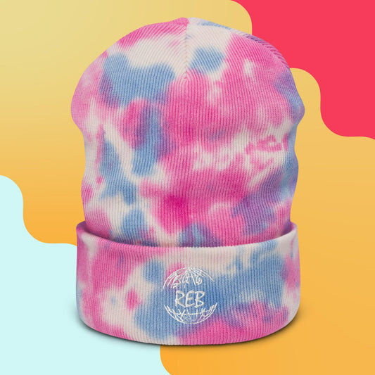 REB Tie-Dye Beanie