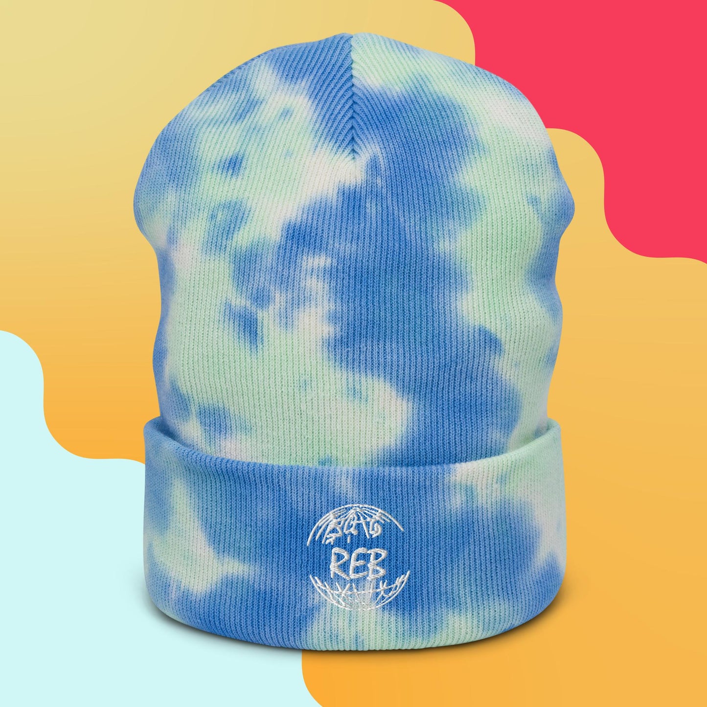 REB Tie-Dye Beanie